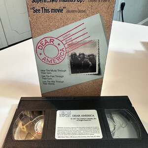 Dear America: Letters Home From Vietnam VHS 1987 Documentary